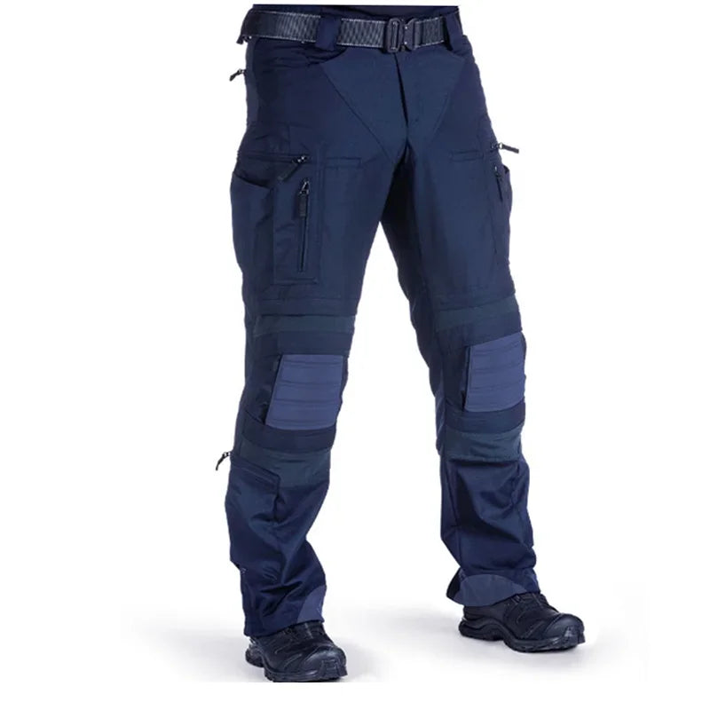 P40 Waterproof Tactical Cargo Pants Men Resistant Multiple Pockets Combat Training Trousers Outdoor Camouflage Paintball Pants