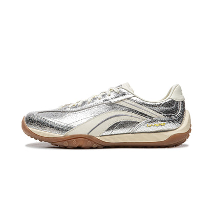 Unisex FEELING FLOW Lifestyle Shoes Cushion Rebound Retro Fashionable Thin Sole LiNing Classic Casual Sneakers AGCW002