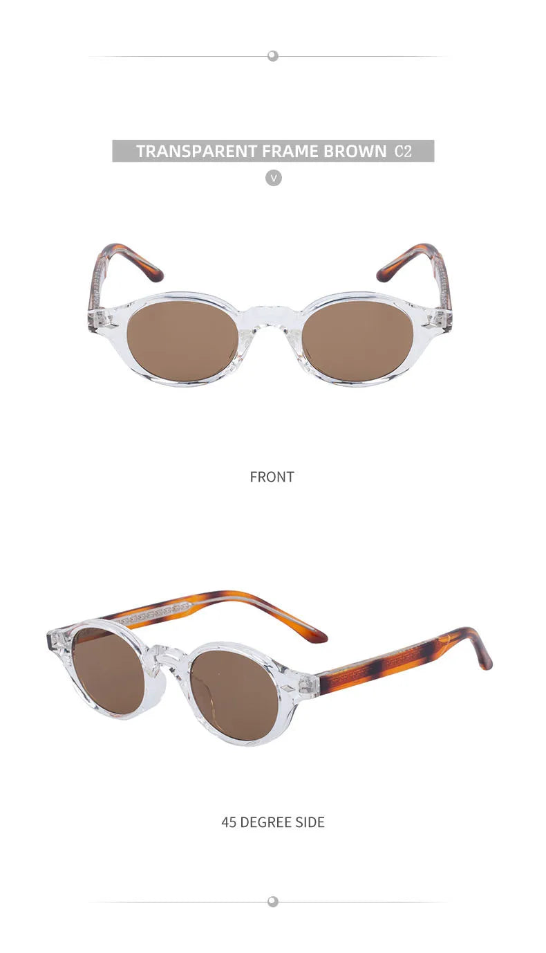 Fashion Oval Sunglasses Women Trendy Luxury Glasses Sunglass Men Luxe Femme Lentes De Sol Mujer Lunette Soleil Femme Zonnebril