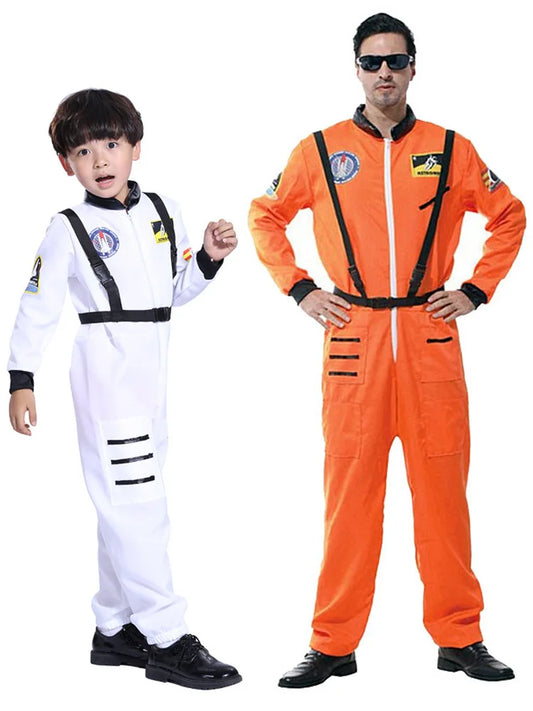 Astronaut Kostuum Voor Kids Space Pak Rol Spelen Dress Up Kostuum School Uniformen Cosplay Party