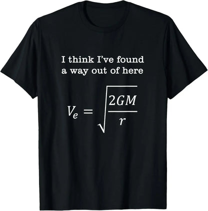 Quantum Physics Student Science T-shirt Printed Graphic T-shirt Women's T-shirt Vintage Summer Streetwear Harajuku Fashion  Y2K