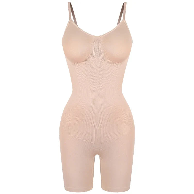 New Bodysuit Shapewear Women Tank Top Tummy Control Full Body Shaper Anti Chafing Shorts Slimming Waist Trainer Butt Lifter