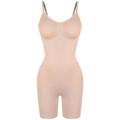 New Bodysuit Shapewear Women Tank Top Tummy Control Full Body Shaper Anti Chafing Shorts Slimming Waist Trainer Butt Lifter