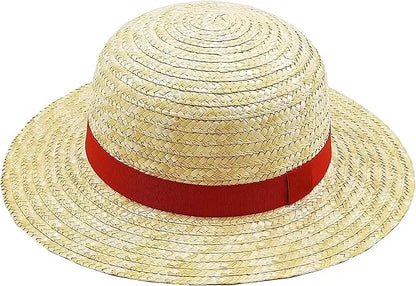 31cm/35CM NEW Straw Hat Festivals Party Cosplay Props Sun Protection Hat Parent-child Summer Sun Straw Beach Hat For Men Women