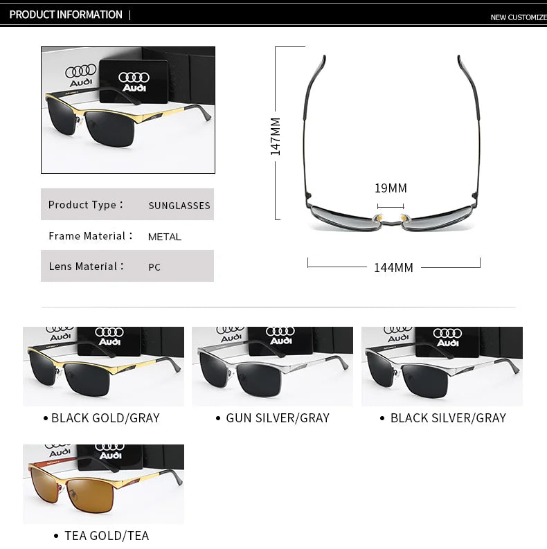 Sunglasse Luxury brands s for Men Polarized Sun Glasses Travel Eyewears Classic Pilot Goggle with UV 400 Protection 5591