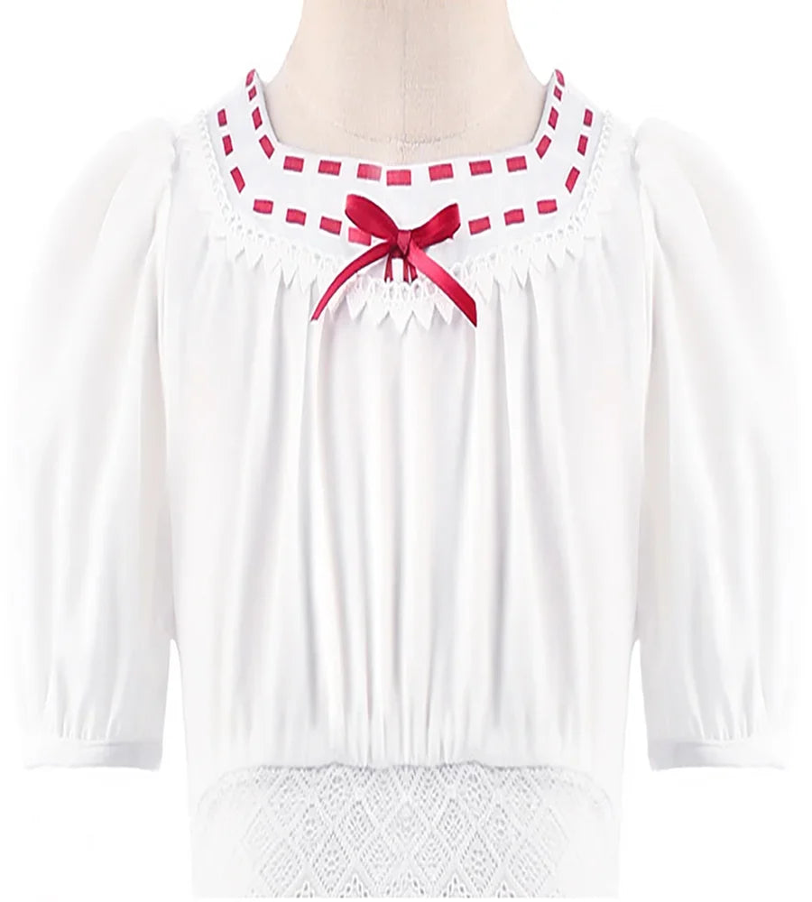 Magic House Charm Costumes For Girls Kids Birthday Princess Party Dress Luisa Madrigal Cosplay Children Halloween Carnival Gown