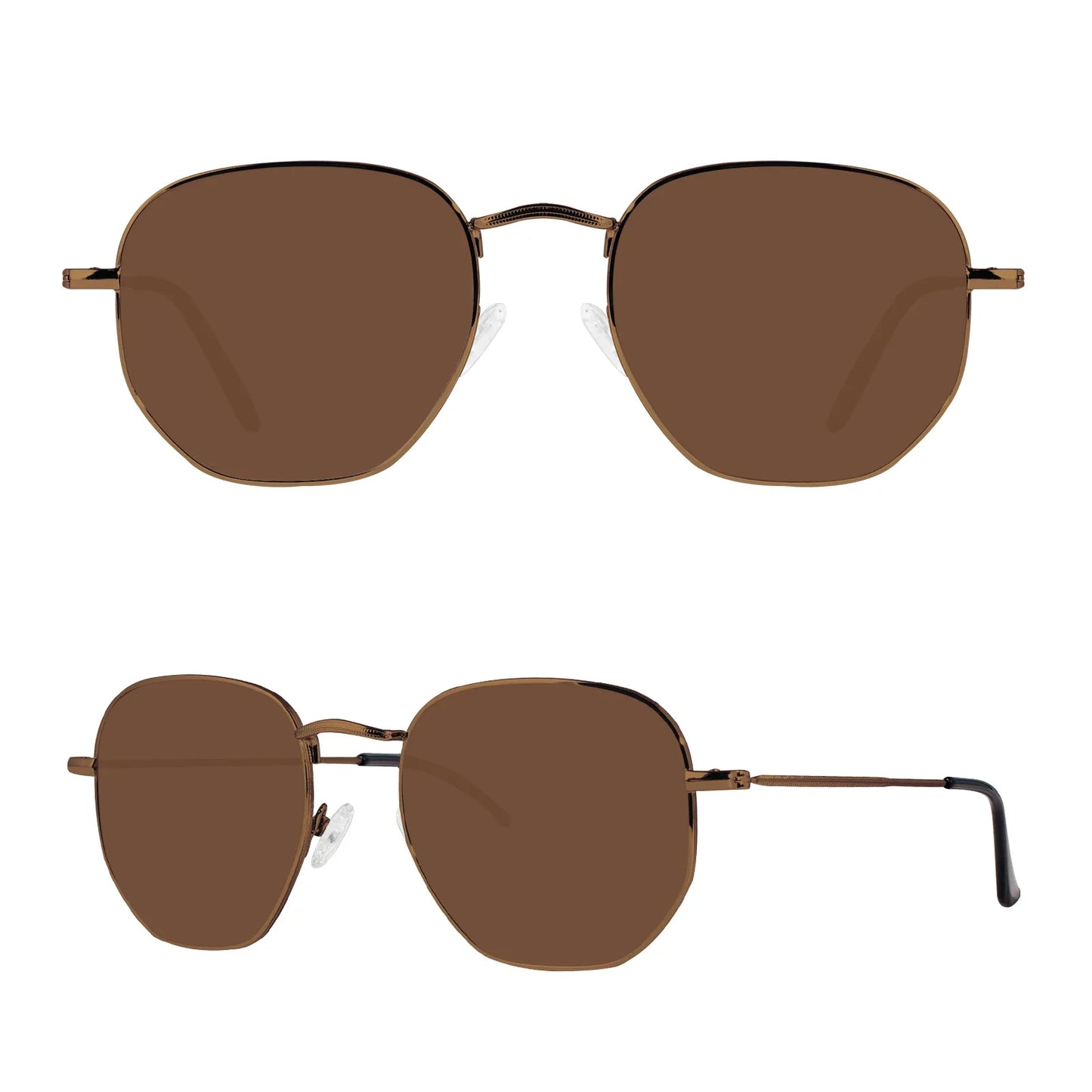 Polarized Sunglasses for Big Wide Heads Men And Women XL Size Metal Glasses Driving Sunglasses 8201