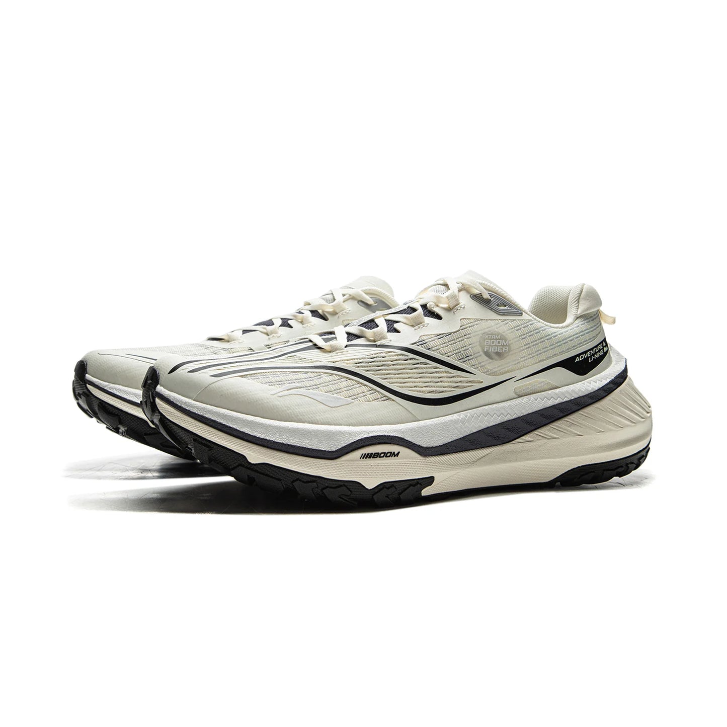 Men's DI LU V2 Trail Running Shoes Long Distance BOOM Cushion LiNing Wearable Anti-Slip Sneakers ARNV001