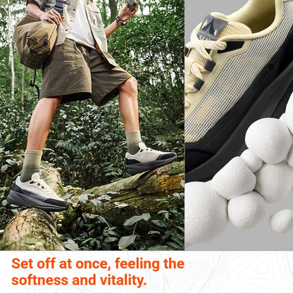 Men Caravan shoes Summer Air Mesh Breathable Anti-slip Wear-resistant Male Outdoor Hiking Sneakers 672626767