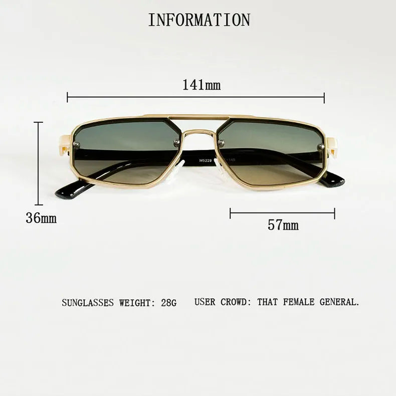 2025 Steampunk Sunglass Men Vintage Luxury Retro Punk Sunglasses Women Trendy Fashion Glasses Gafas De Sol Hombre Zonnebril Sun