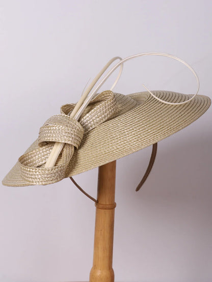 Fascinators Black White Weddings Pillbox Hat For Women Church Hat Sraw Fedora Black Wide Ladies Dress Kentucky Derby Hats