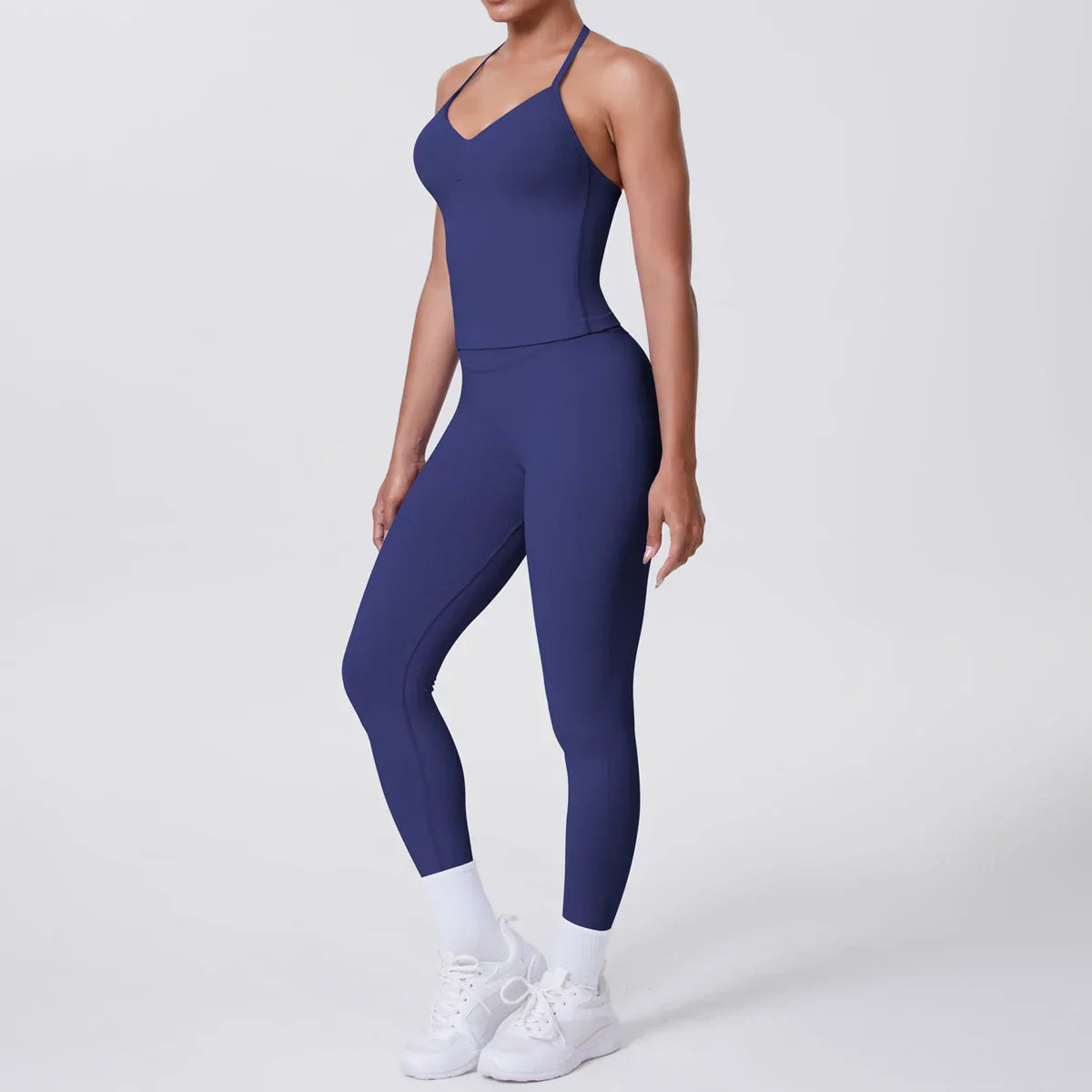 2 Piece Yoga Clothes Women Tracksuit Athletic Wear Pilates Fitness Suit Gym Workout Push Up Clothes Sports Bra Leggings Suit