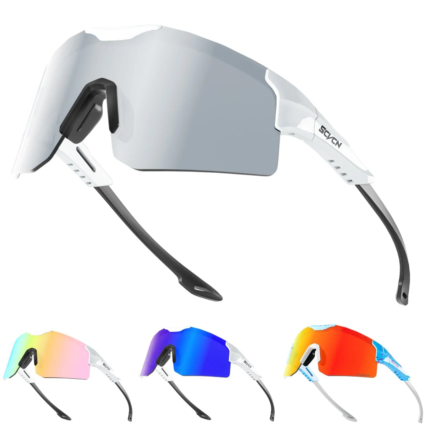 Hiking Eyewear Sunglasses Polarized Cycling Glasses for Men Sports MTB Mountain Goggles Women Bicycle Road Bike Protection