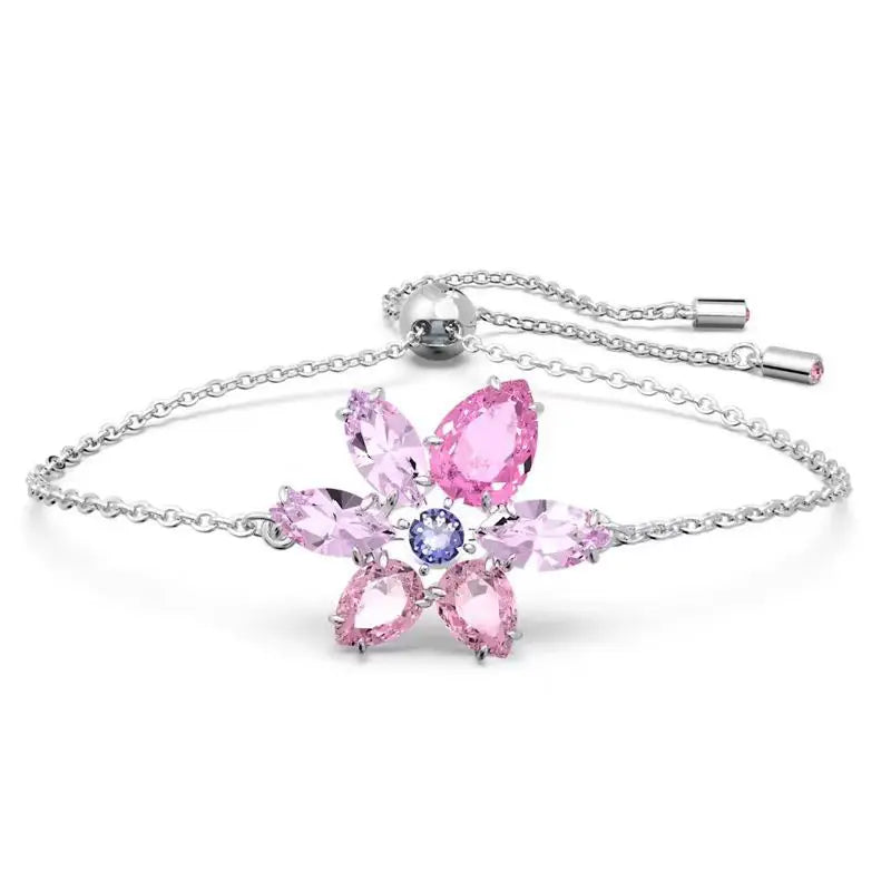 Candy Colorful Imitation Crystal Dopamine Unique Design Choker Necklace Bracelet Earrings, Jewelry for Women Bridal Gift