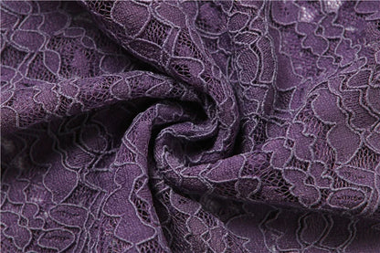 Women Tassel Skirt Irregular Hem Multi Layered Ruffles Lace Patchwork Sweet Summer Daily Wear Skinny Versatile Purple Skirt