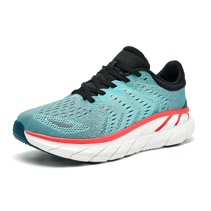 Fashionable Casual Men's Sneakers Non-Slip Wear-Resistant Air Cushion Sneakers Outdoor Lightweight Breathable Mesh Running Shoes