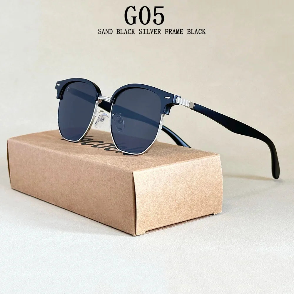 2025 Sunglass Men Sunscreen Vintage Sunglasses Women Trendy Retro Fashion Glasses Luxe Lunette Soleil Femme Gafas De Sol Hombre