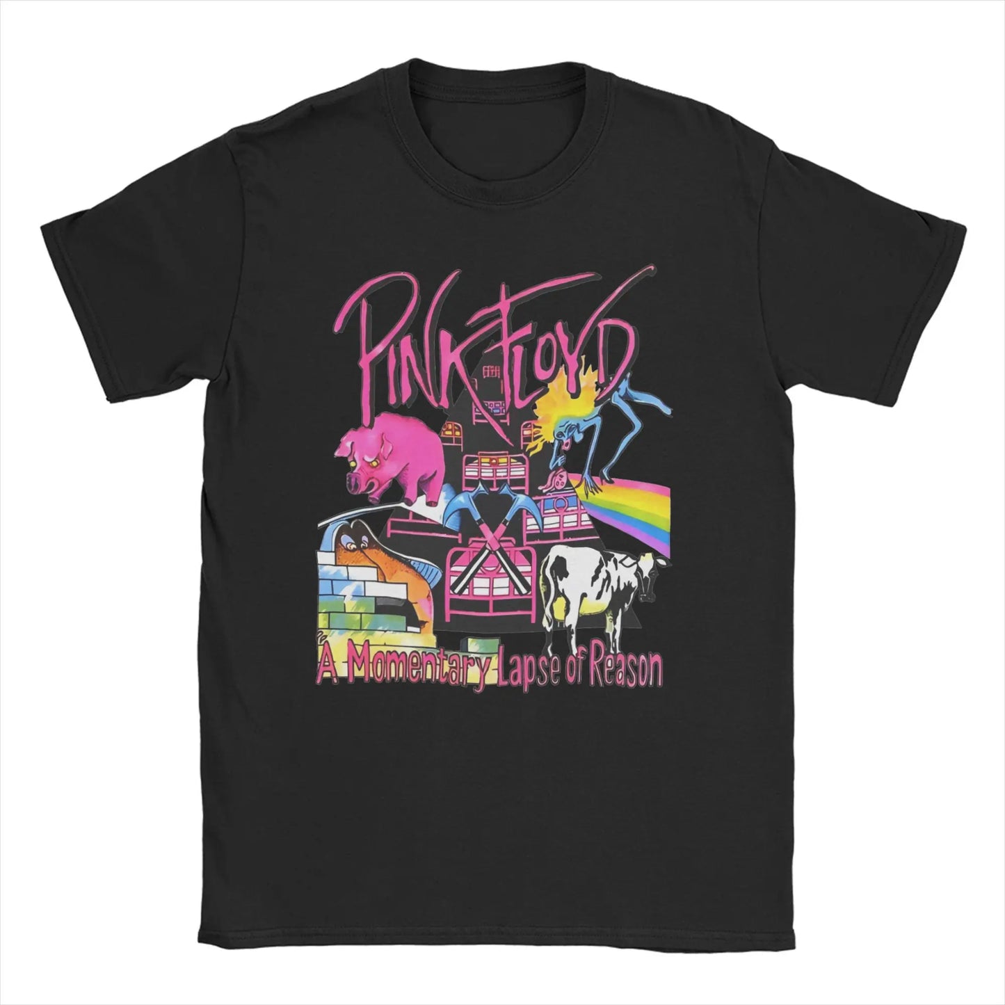 Wish You Were Here Cool Band Men Women T Shirt Rock Music PF Tee Shirt Short Sleeve T-Shirt Pure Cotton 4XL 5XL 6XL Clothes