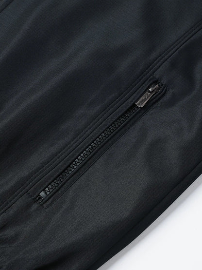 Men's Classic Design Sports Jacket, Casual Baseball Collar Zipper, Spring and Autumn Solid Color, Fashionable Daily Wear Jacket