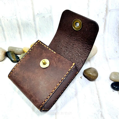Multifunctional Key Holder Waist Bag Genuine Leather Car Key Case Folding Glasses Belt Pack Men Women 1652cg