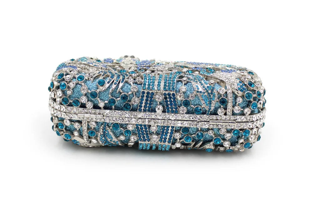 New Arrivals Owl Motif Evening Shoulder Bag Hot Shiny Lady Fashionable Evening Handbag Purse