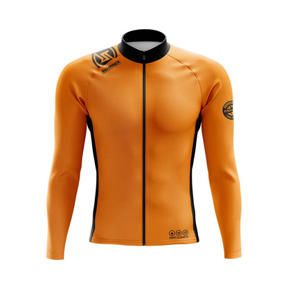 New Mans Winter Cycling Jersey Colorful Thermal Fleece Long Sleeve Jackets Road Bike RightTrack Sports Apparel
