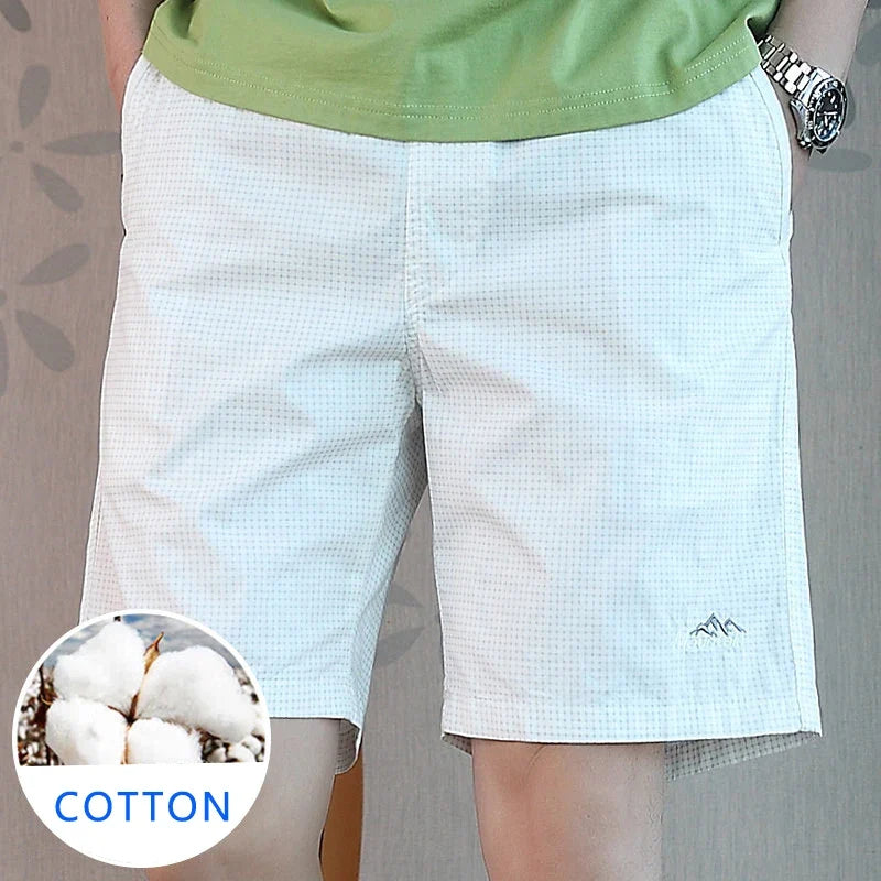 Big Size Men's Casual Shorts Lightweight Running Shorts Elastic Waist Outdoor Cool Breathable Short