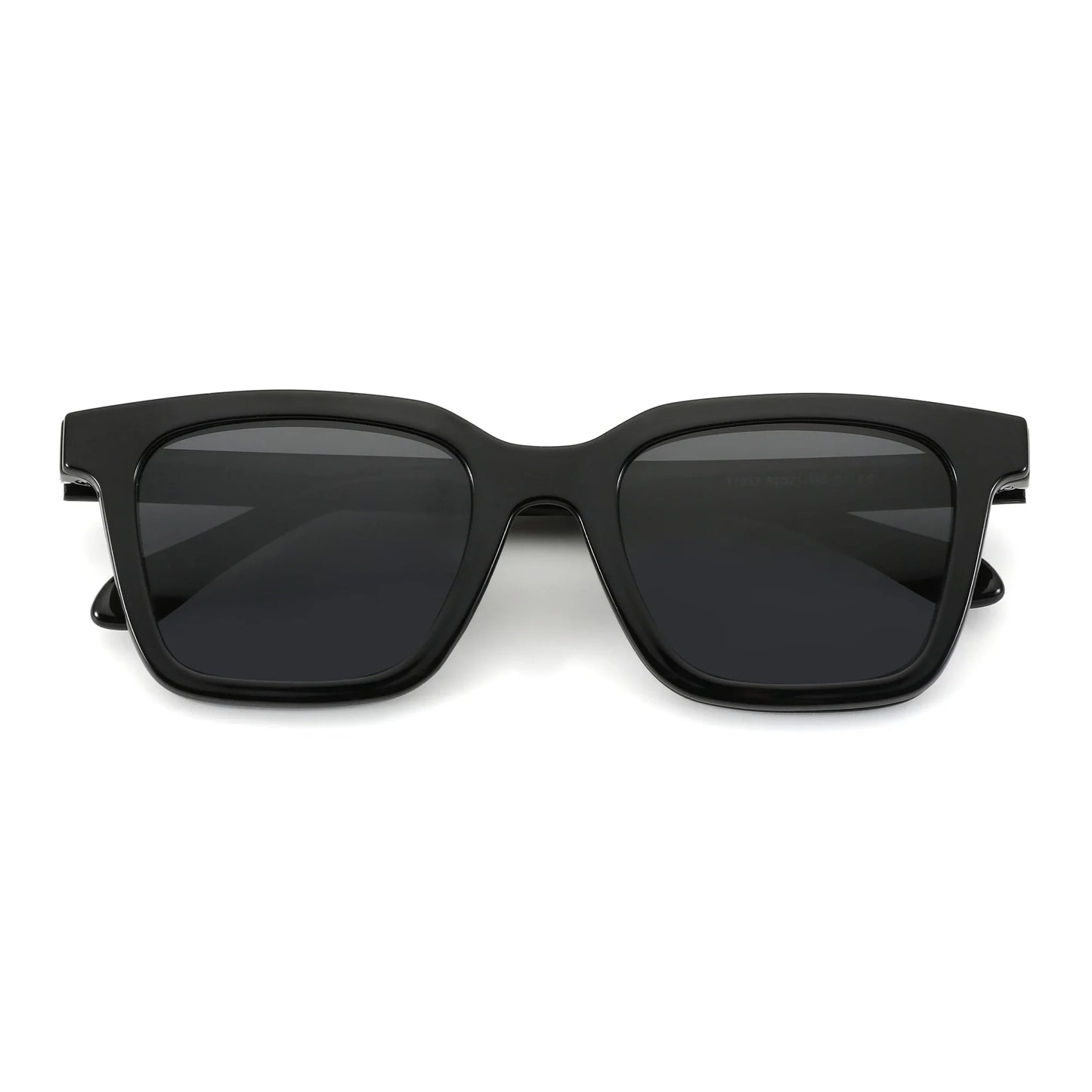 (XL Size) Fashion Urltra-Light TR90 Sun Glasses with Magnetic Clip On Polarized Sunglasses Square for Women Men