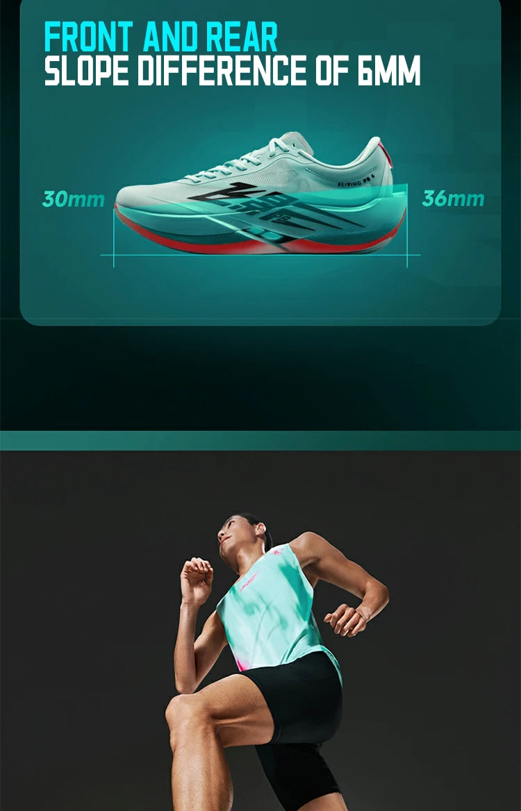 Feiying PB6.0 Men Running Shoes Professional Marathon Full Palm Suspended Carbon Board Racing Race Sneakers QDB023261299