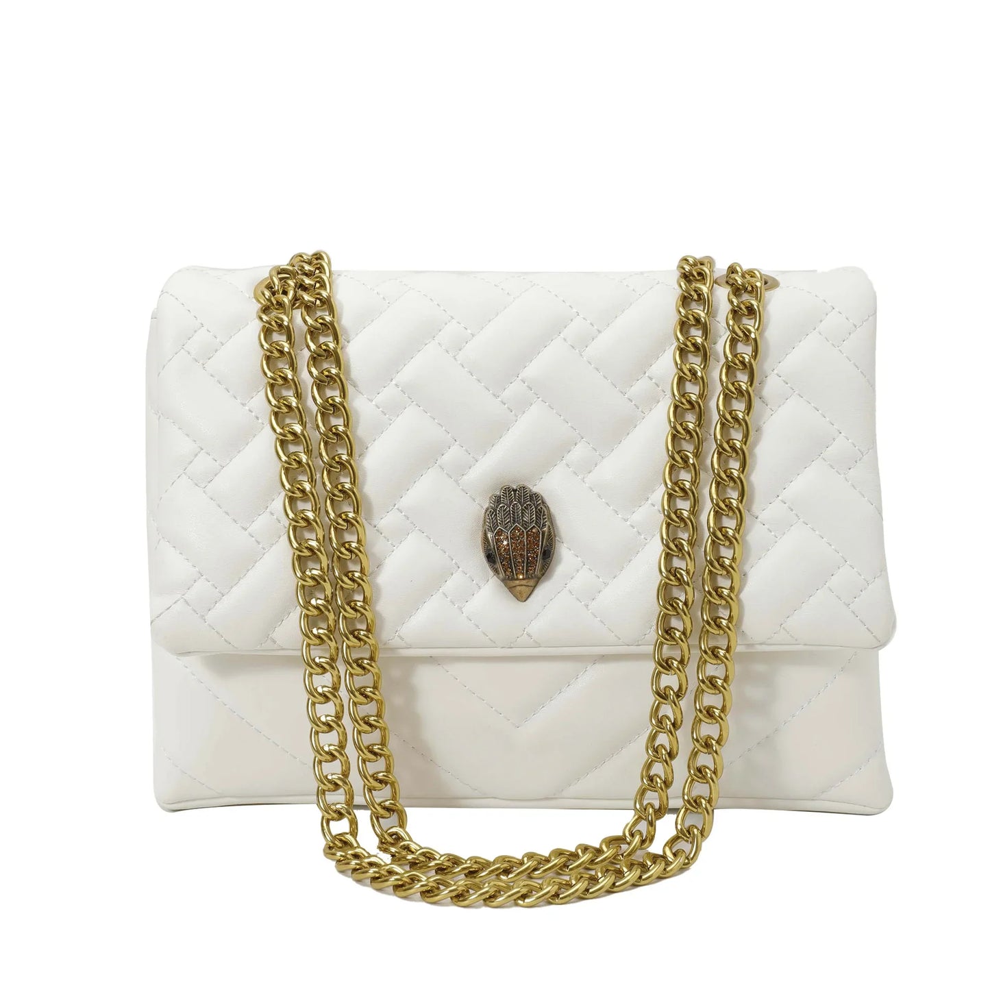 2026 New Chain Bag Textured Rhombus Embroidery Thread Single Bag Versatile Single Shoulder Crossbody Hot Selling Women's Bag