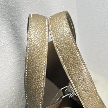 22 CM Large size Top Quality Bucket Bags Women's Bag Lady Luxury Designer High End Bag TC Cowhide Golden Sliver