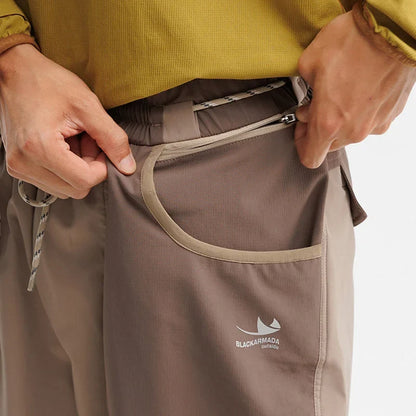 Men Outdoor Lightweight Quick Dry Ultra Loose Casual Splice Wide Leg Techwear Track Cargo Pants Women Streetwear Baggy Trousers