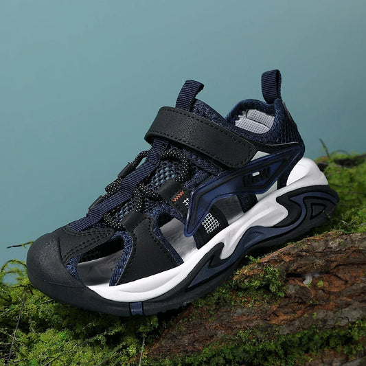 Boys' Outdoor Beach Sandals, River-Tracing Shoes, Sports Sandals
