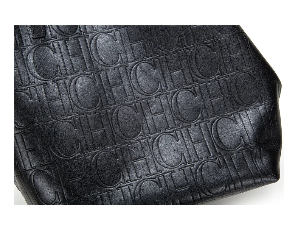 Classic Retro Fashion Simple Hundred Casual Exquisite Solid Color Elegant Large Capacity Ladies Handbag