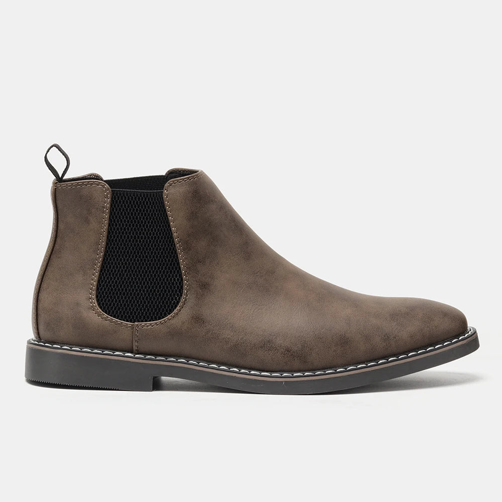 40~46 Men Chelsea Boots Brand Retro Comfortable Fashion Men Boots