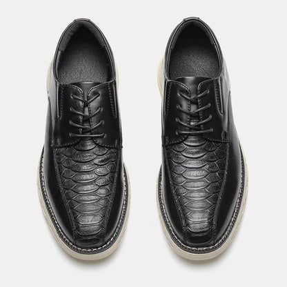 Fashion Brogue Men's Shoes Comfortable 2025 Brand Casual Shoes Men