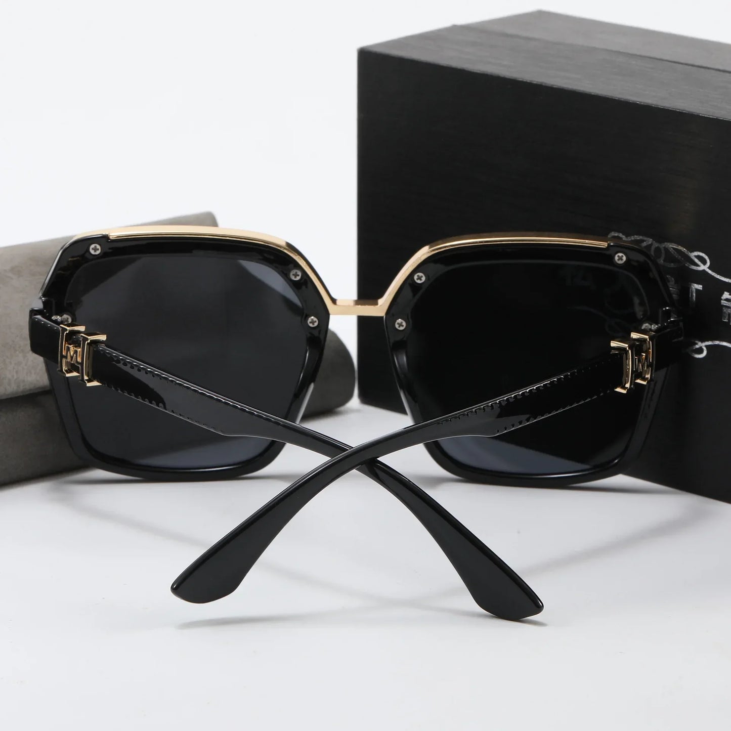 2025 New Sunglasses Women Colorful Polarized Anti-ultraviolet Sun Glasses Ladies Square Luxury Eyewears Oculos De Sol UV400