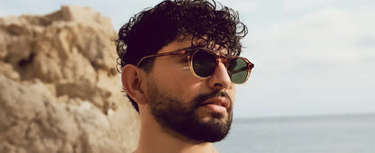 Vintage Round Polarized Sunglasses for Men Women UV400 Protection Sun Glasses