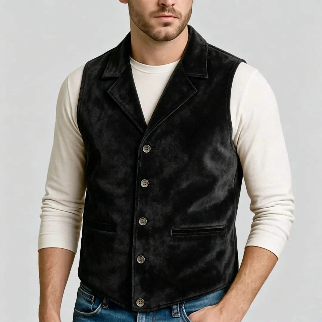 Men Vest Orange Velvet Single Breasted Lapel Waistcoat For Wedding Banquet Party Business Work Office Casual Daily Men Suit Vest