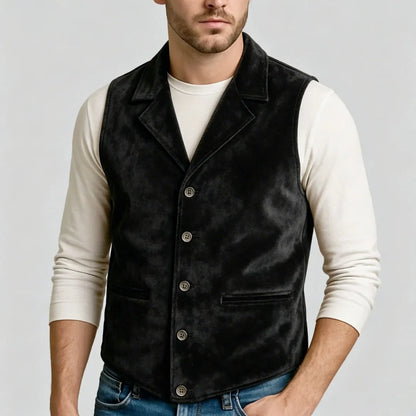 Men Vest Orange Velvet Single Breasted Lapel Waistcoat For Wedding Banquet Party Business Work Office Casual Daily Men Suit Vest