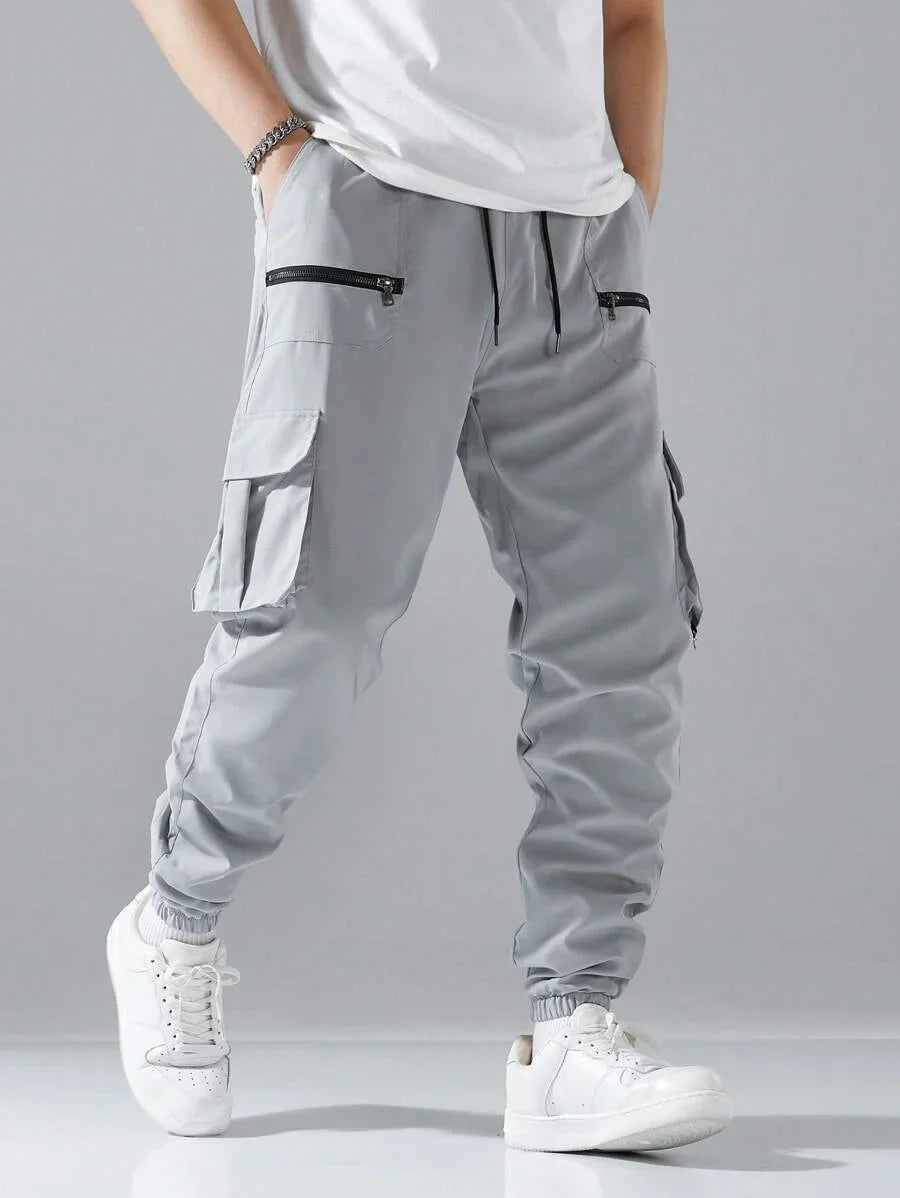 Men's Casual Workwear Pants Outdoor Long Trousers Loose Fashionable New Style Comfortable Breathable Fashion Casual Trousers
