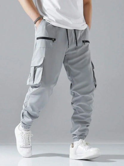 Men's Casual Workwear Pants Outdoor Long Trousers Loose Fashionable New Style Comfortable Breathable Fashion Casual Trousers