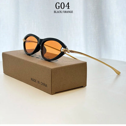Cat Eye Sunglasses Women 2026 Designer Fashion Glasses Vintage Sunscreen Dropshipping Lentes De Sol Mujer Lunette Soleil Femme