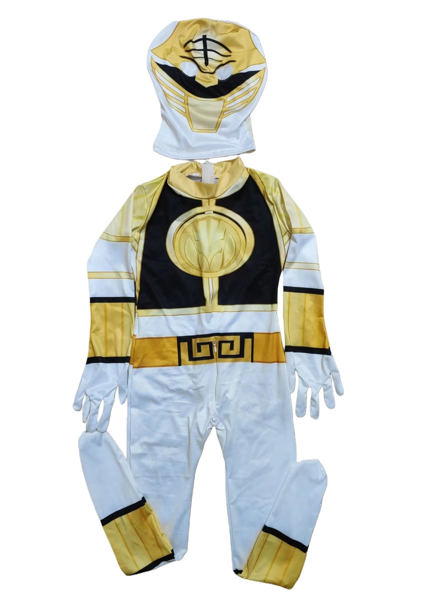 Fantasia Power Samurai Morpher Mighty Morphin Rangers Cosplay Costume Superhero Mask Kids Carnival Party Jumpsuit Zentai Suit
