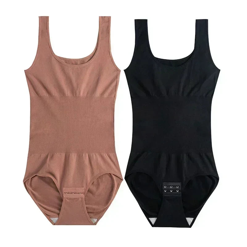 1/2PCS Bodysuit Women Slimming Shapewear Corset Reducing Body Shaper Modeling Underwear Tummy Control Panties Briefs 35-110kg