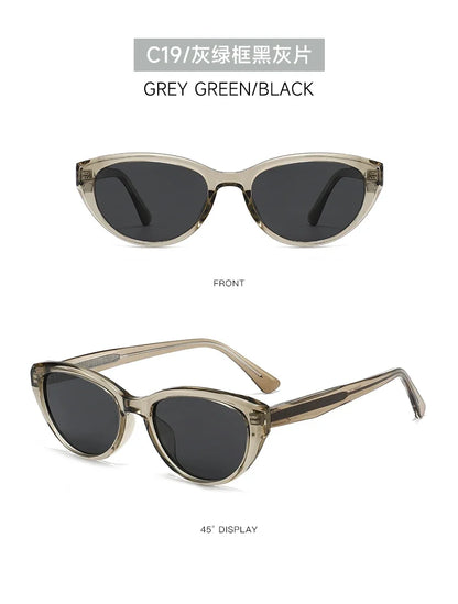 New Sweet Simple and Stylish Cat Eye Sunglasses UV Protection Reading Glasses Women Customizable Prescription 99022