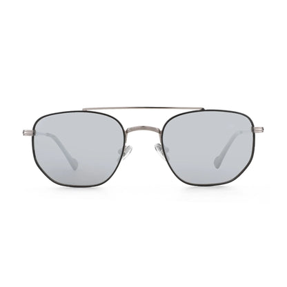 Fashion Hexagonal Geometry Polarized Sunglasses for Men Women Polygon Metal Shade Pilot Sun Glasses ZS1210