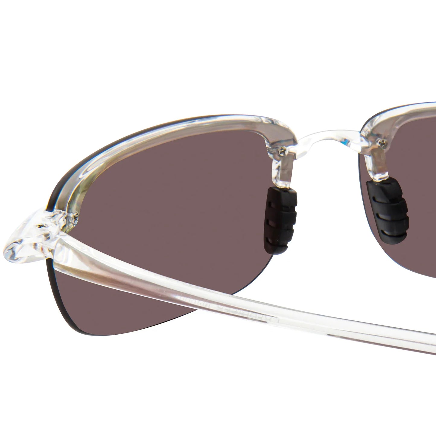 Rimless Polarized Sports Sunglasses Men&Women Tr90 Frame for Running Fishing Baseball Driving （8001）