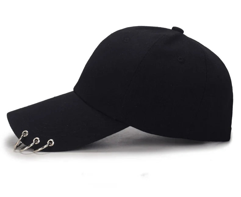 Spring And Summer New Light Plate Sunscreen Baseball Caps Men's And Women's Trend Hanging Ring Hats Casual Sun Hats Visor Hats