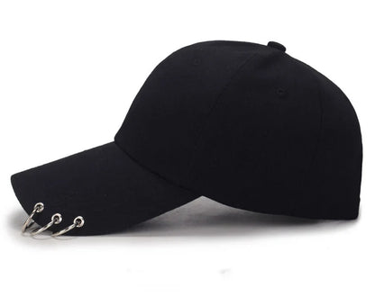 Spring And Summer New Light Plate Sunscreen Baseball Caps Men's And Women's Trend Hanging Ring Hats Casual Sun Hats Visor Hats